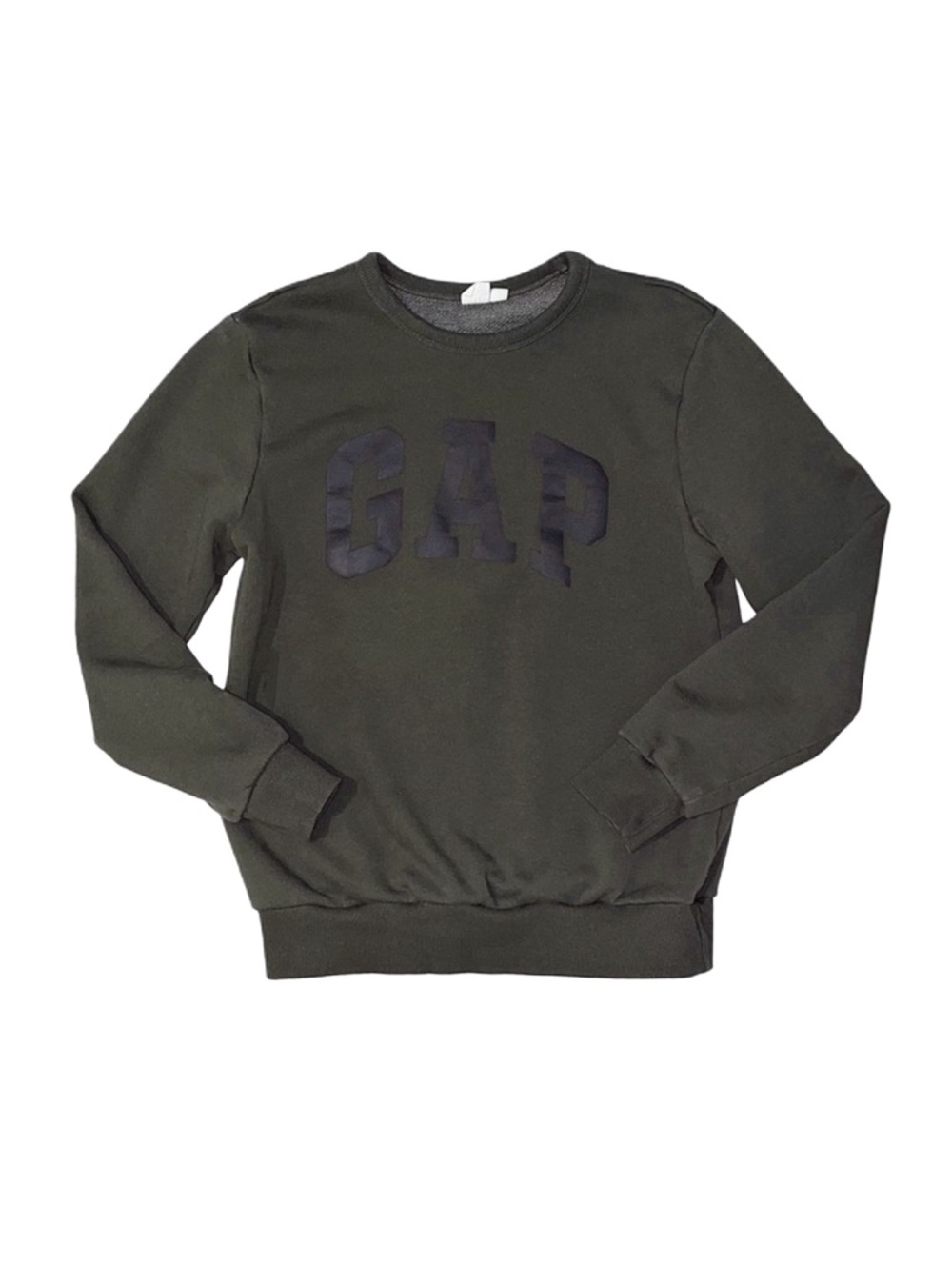 GAP Men's Dark Green Long Sleeve Sweatshirt Size Small
